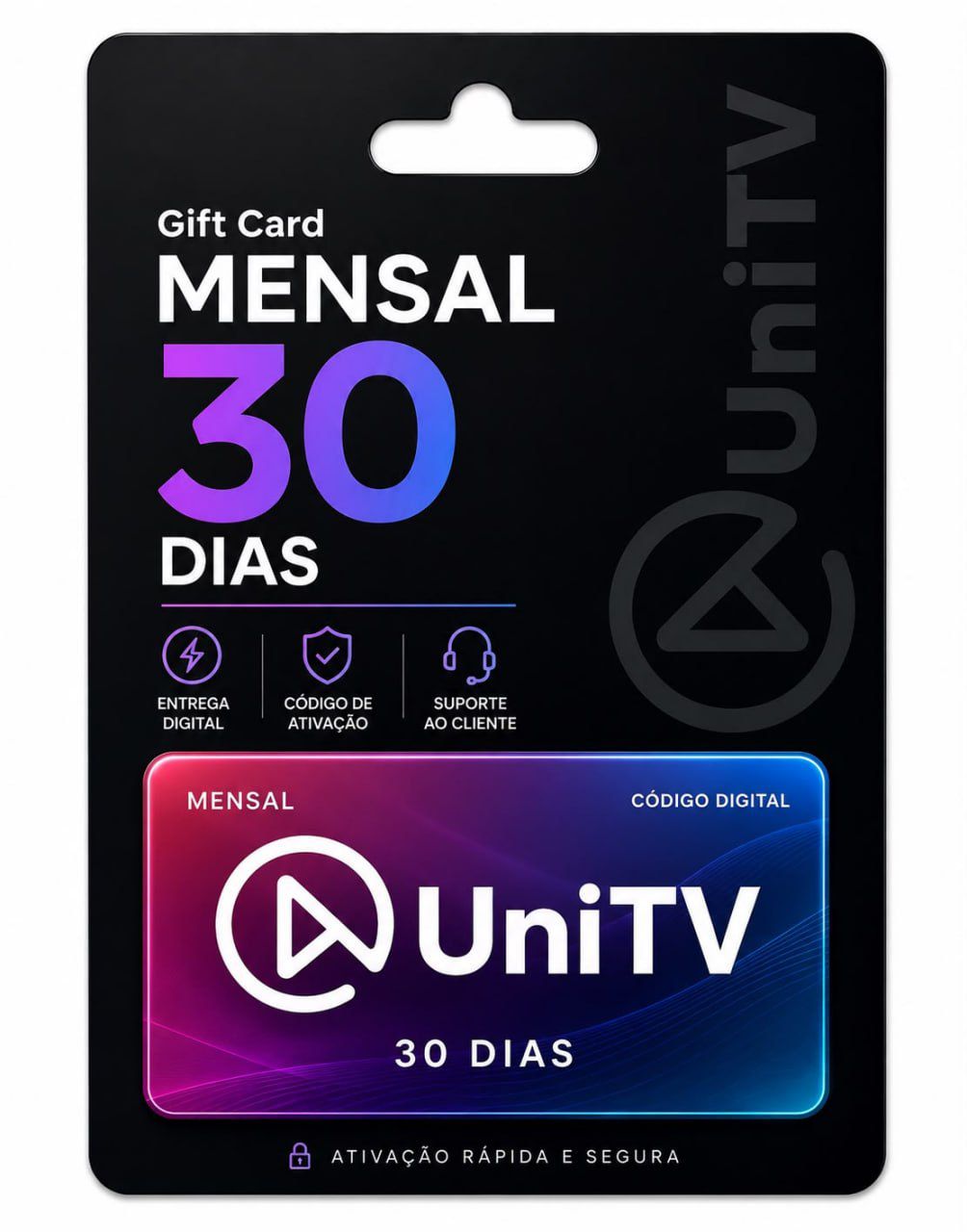 Recarga UniTV 30 Dias