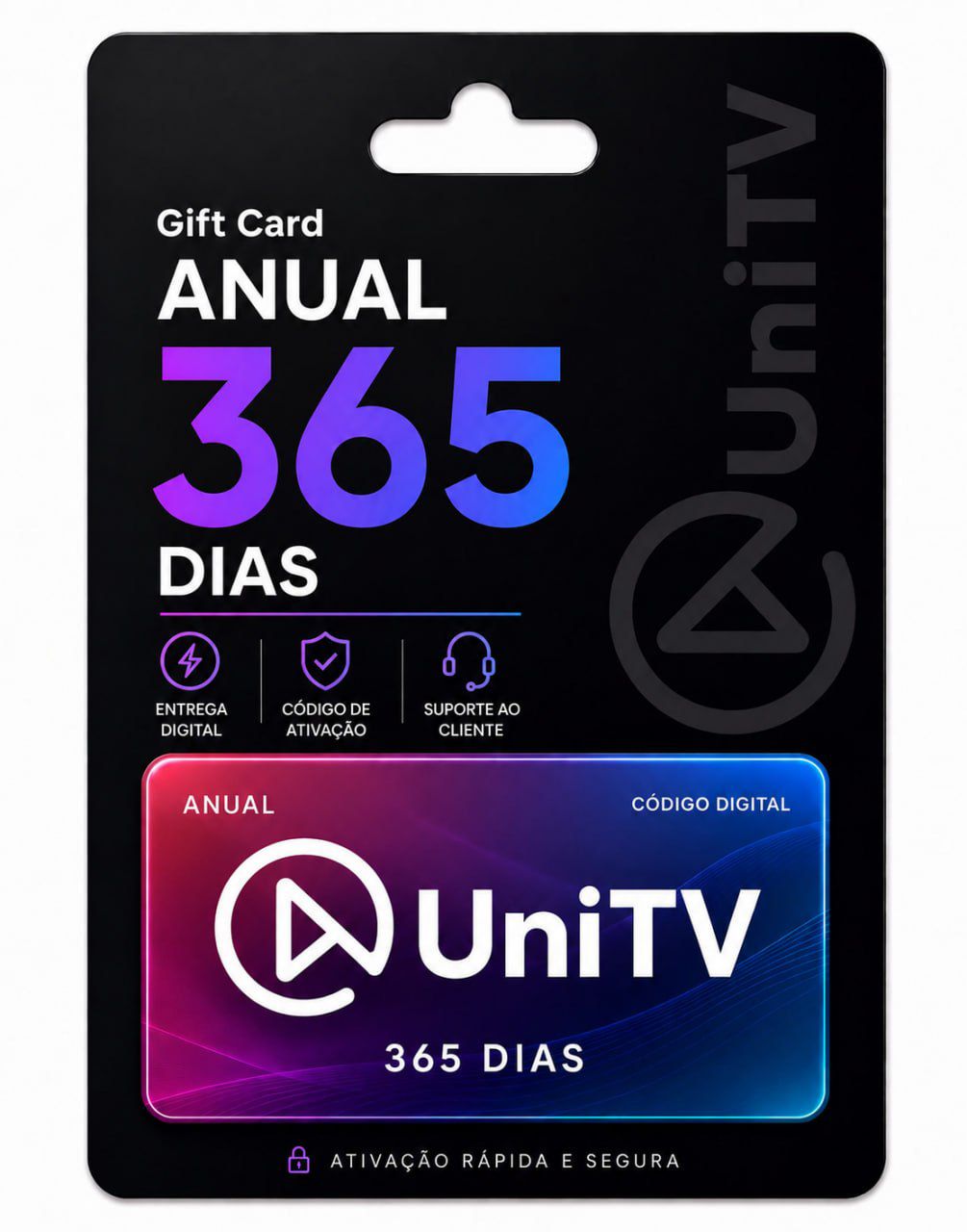 Recarga UniTV 365 Dias