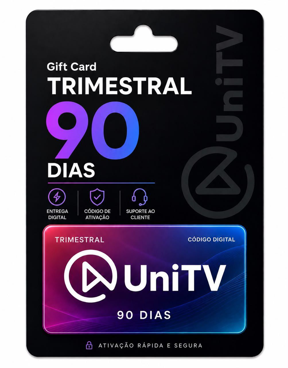 Recarga UniTV 90 Dias